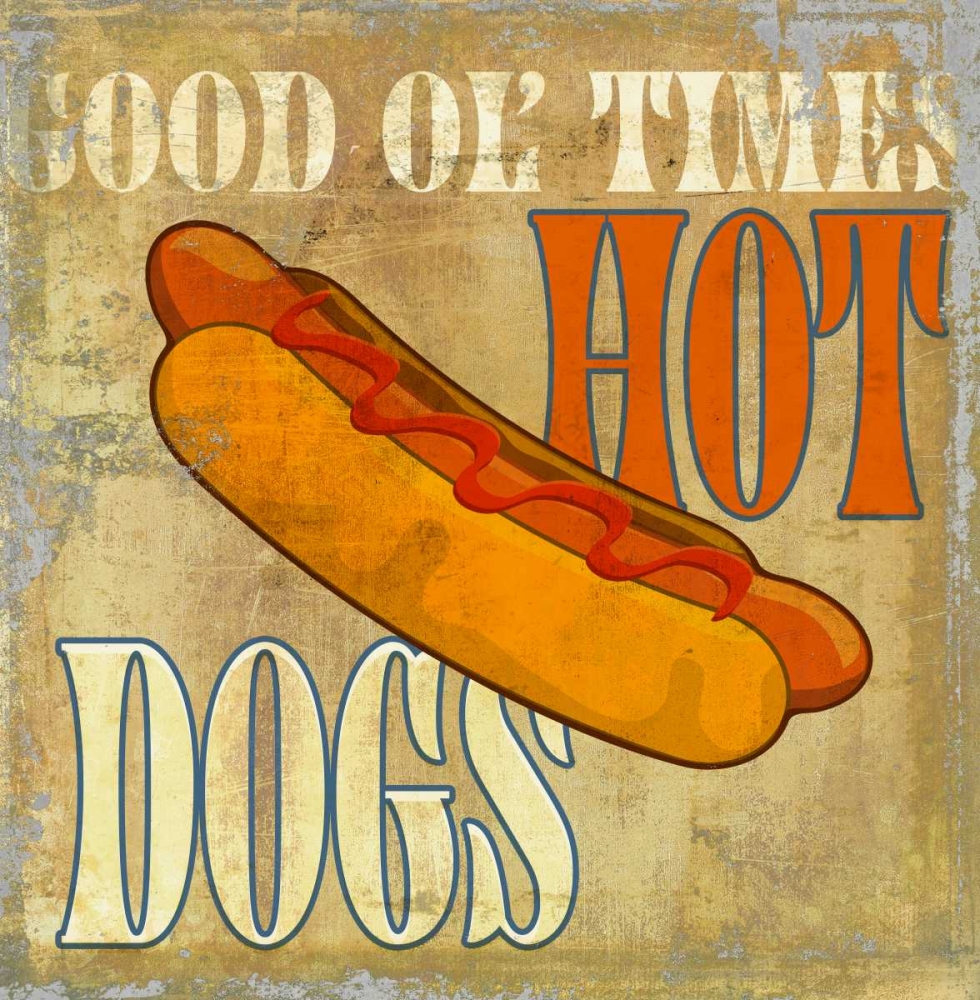 Wall Art Painting id:42706, Name: Hot Dog, Artist: Teller, Skip