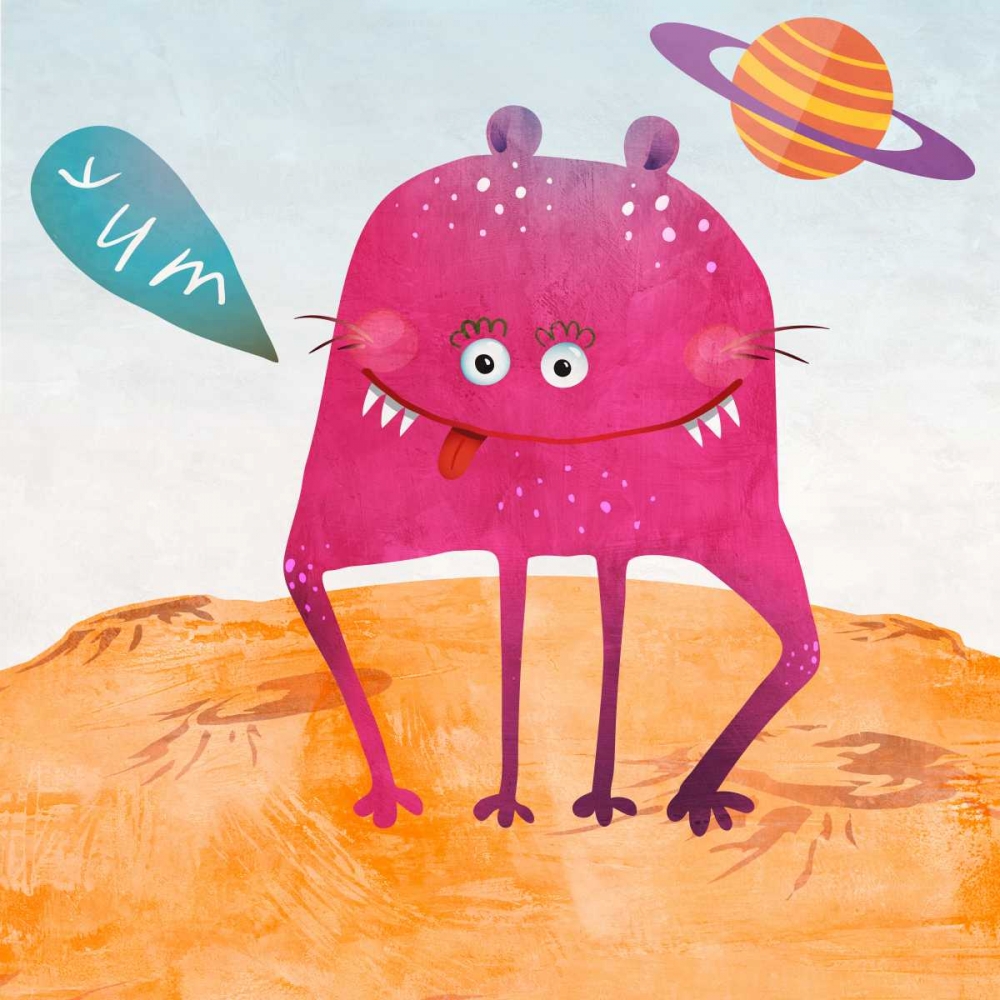 Art Print: Alien Friend #2