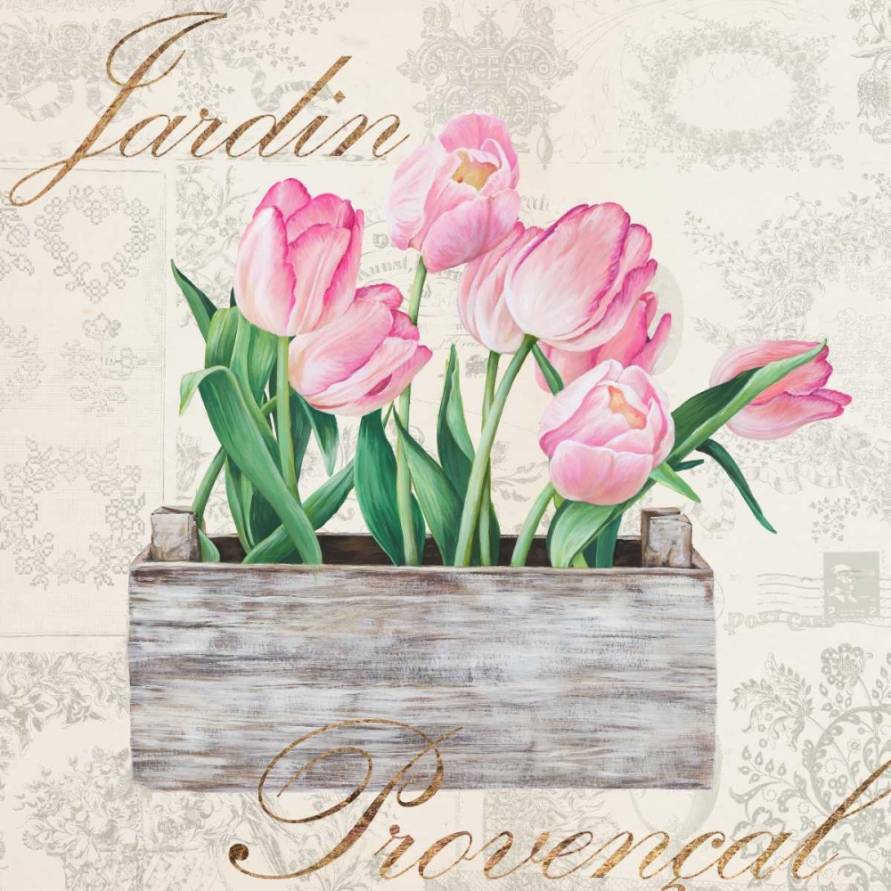 Wall Art Painting id:42599, Name: Jardin Provencal, Artist: Dellal, Remy