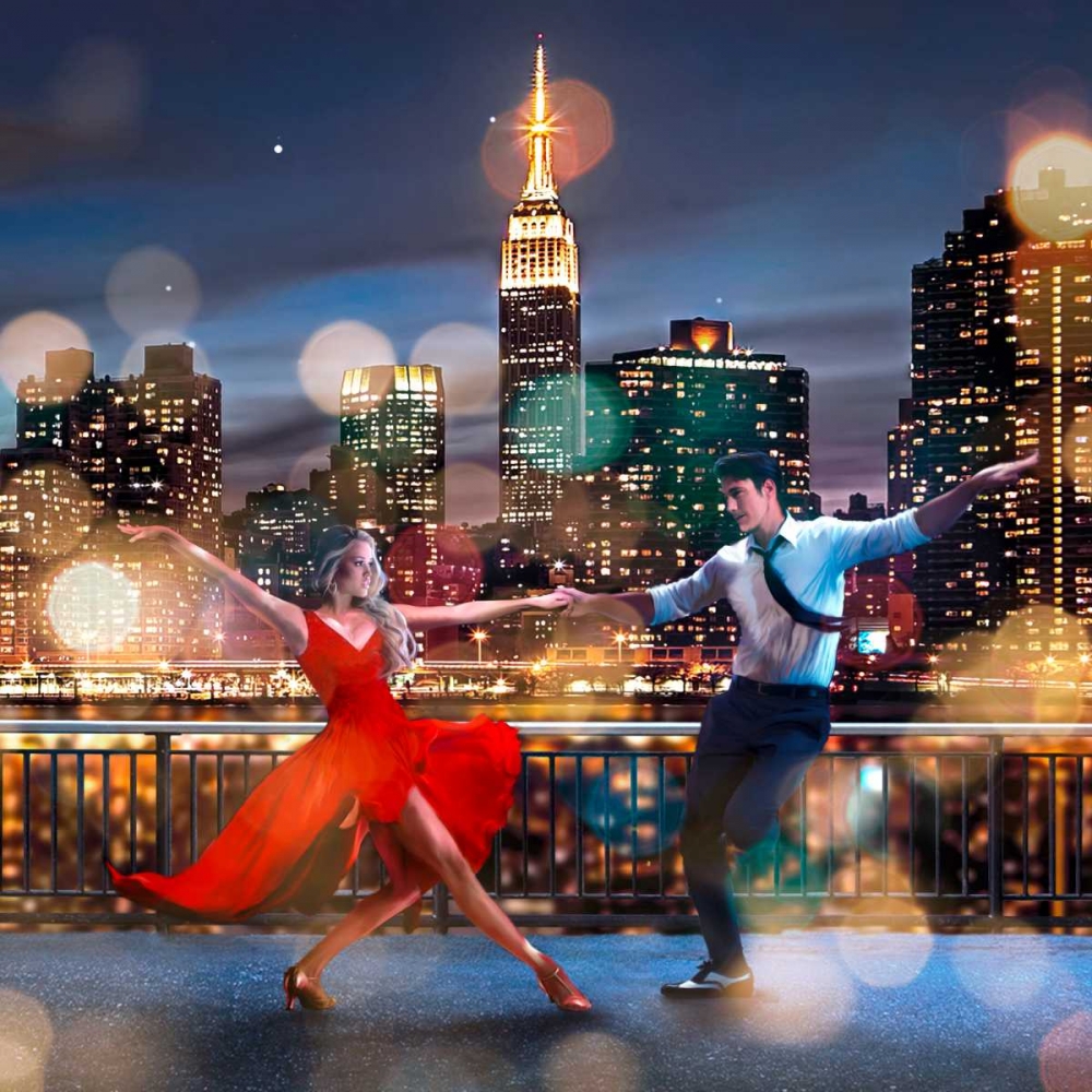 Wall art: Dancin in the Moonlight (detail), by Loumer, Dianne 