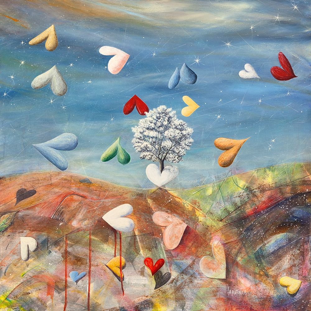 Art Print: Cuori in liberta