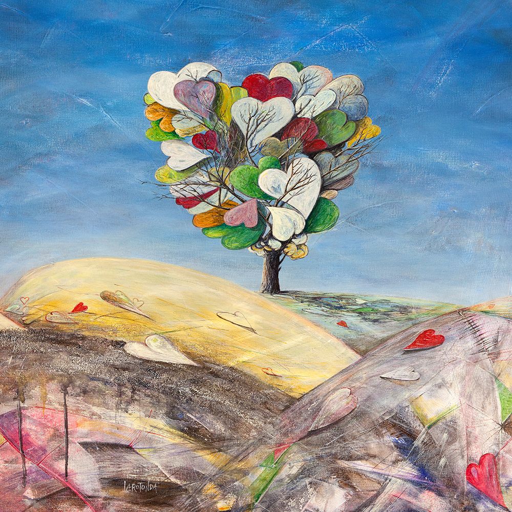 Art Print: Evanescenze di cuori (detail)