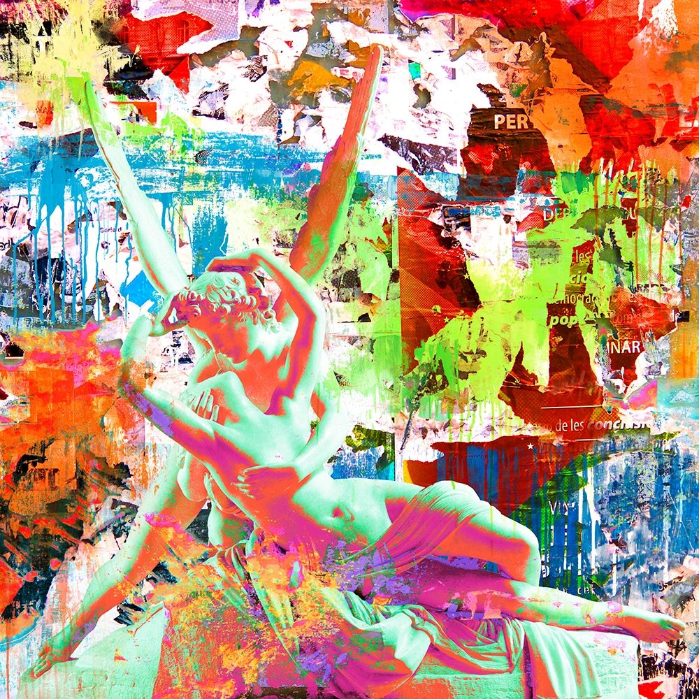 Wall Art Painting id:280874, Name: Cupid and Psyche (detail), Artist: Chestier, Eric