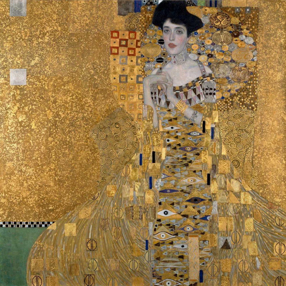 Wall Art Painting id:42716, Name: Portrait of Adele Bloch-Bauer, Artist: Klimt, Gustav