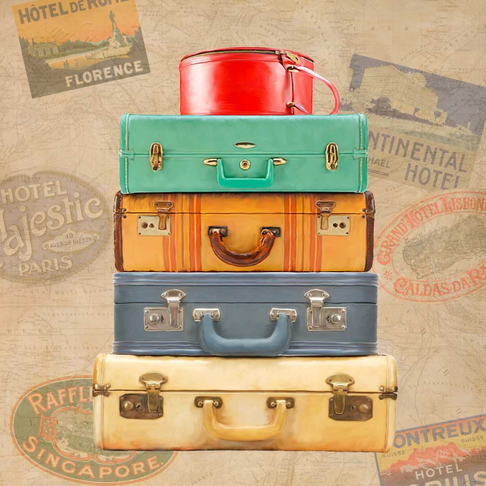 Art Print: Bagage à man II