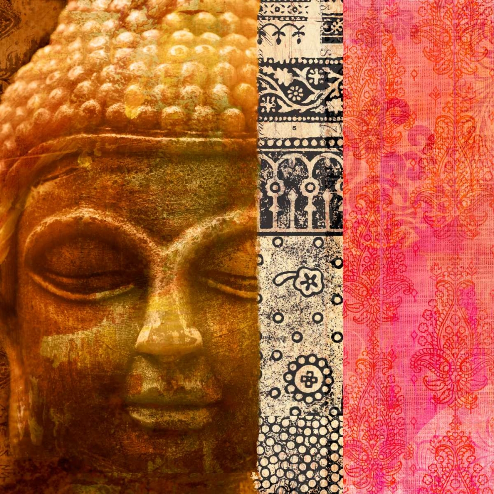 Wall art: Siddharta (detail), by Joannoo
