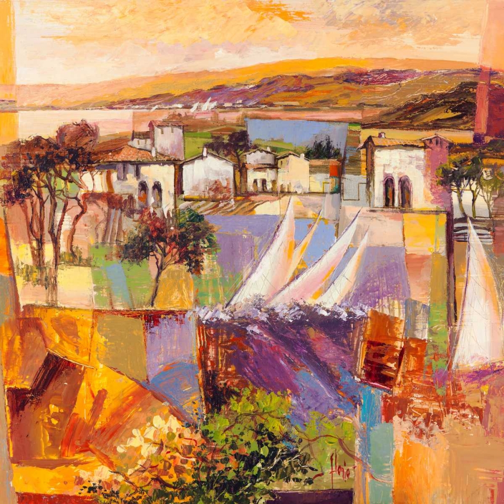 Wall art: Racconto italiano (detail), by Gasoline Images