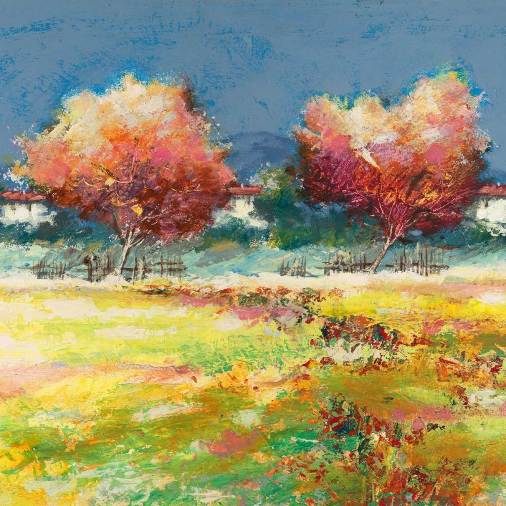 Wall art: Alberi nel prato, by Florio, Luigi