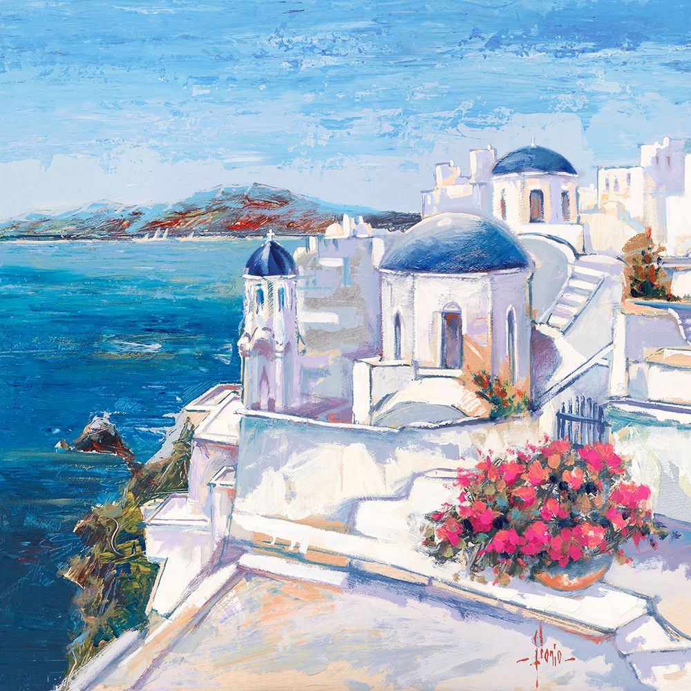 Art Print: Mykonos (detail)