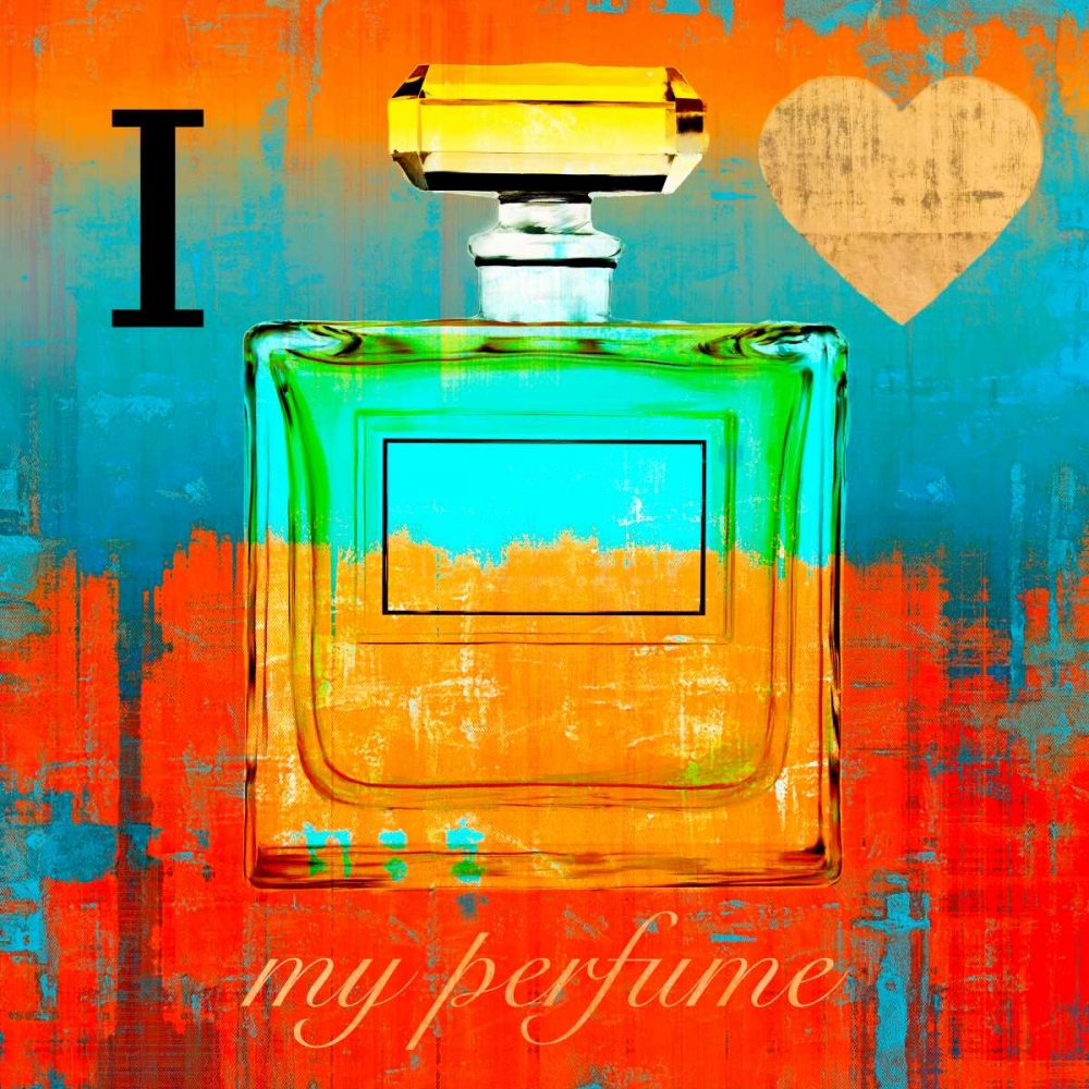 Wall Art Painting id:167428, Name: I Love my Perfume, Artist: Clair, Michelle