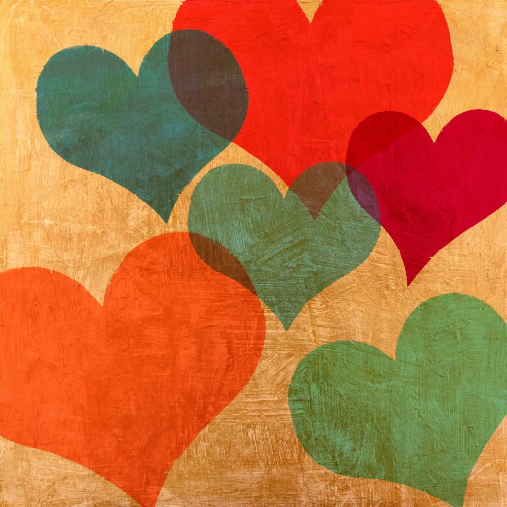 Wall Art Painting id:117795, Name: Muchos besos, Artist: Rodrigues, Malìa