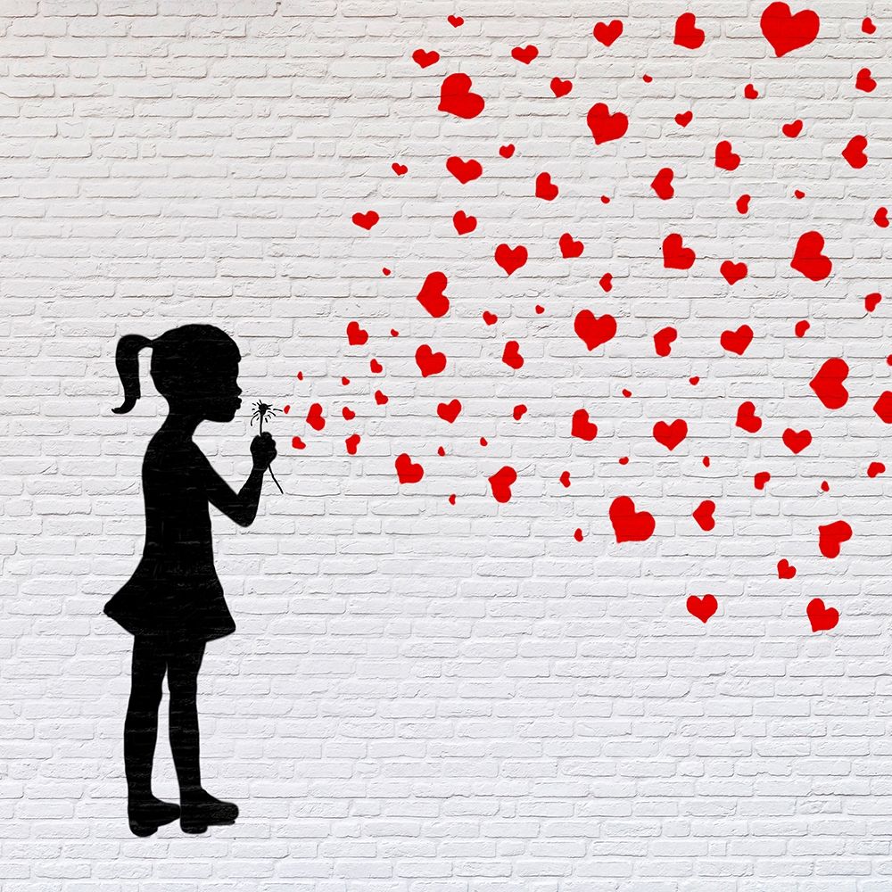 Wall Art Painting id:193534, Name: Sowing the seeds of Love (detail), Artist: Masterfunk Collective