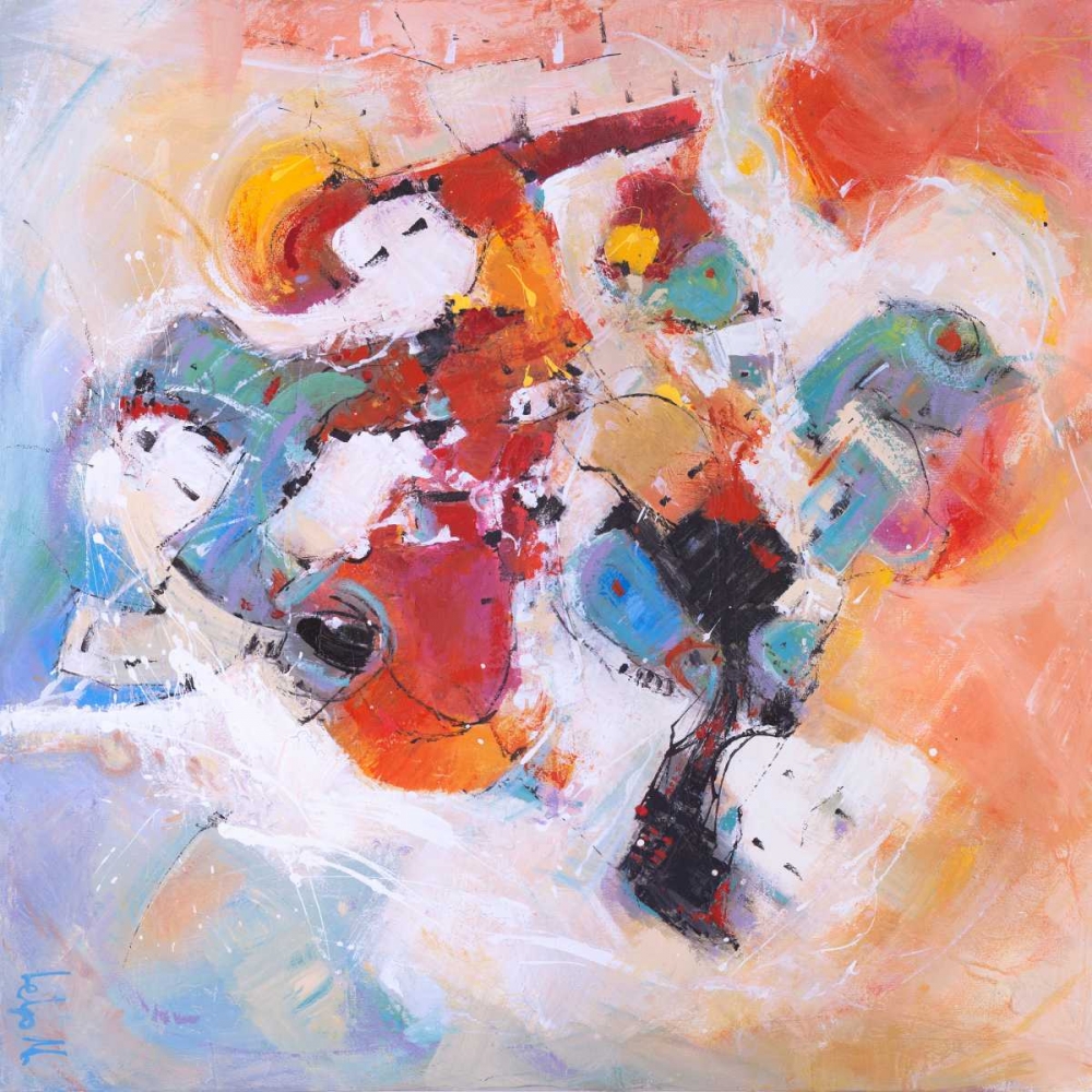 Wall Art Painting id:42766, Name: Il pennello girava vorticosamente, Artist: Marzari, Tebo