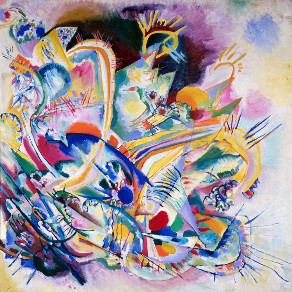 Wall Art Painting id:70057, Name: Improvisation Painting, Artist: Kandinsky, Wassily