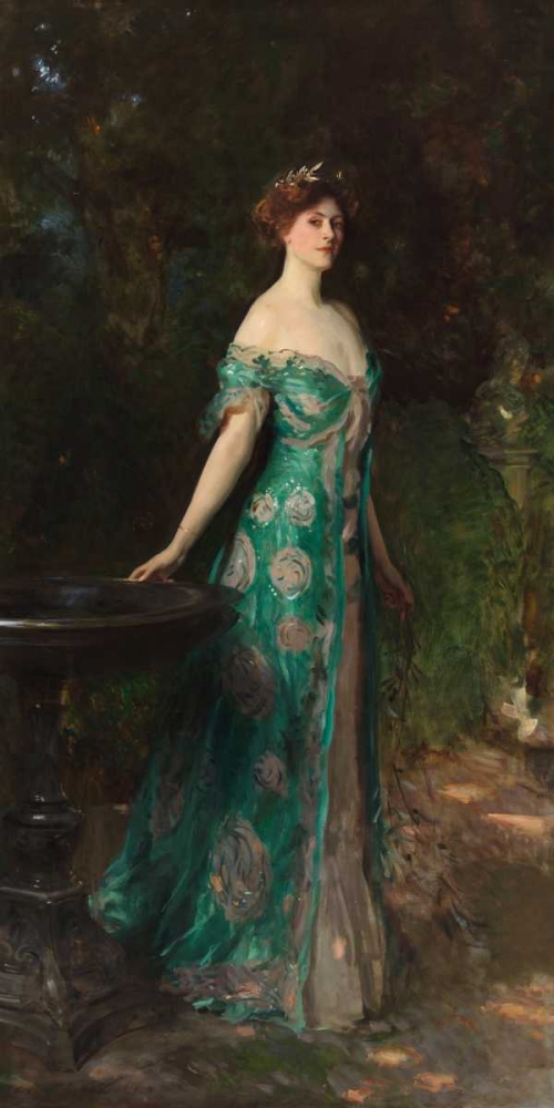 Wall Art Painting id:43196, Name: Portrait of the Duchess of Sutherland, Artist: Singer Sargent, John