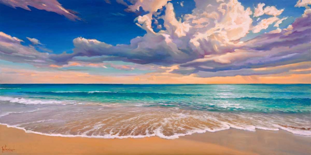 Art Print: Onda d Oceano