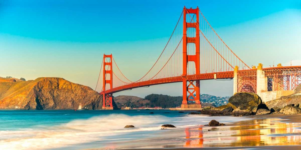 Art Print: Golden Gate Bridge, San Francisco