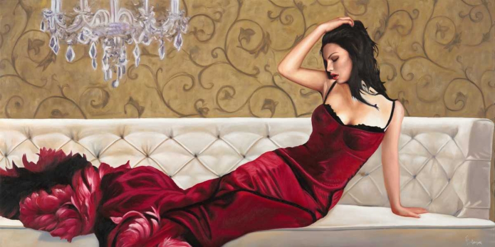 Wall Art Painting id:42885, Name: Velvet, Artist: Benson, Pierre