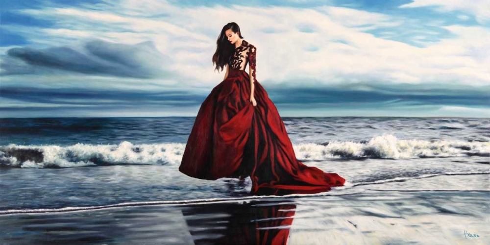 Wall Art Painting id:42896, Name: On the Seashore, Artist: Benson, Pierre