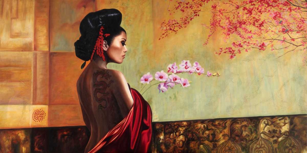 Wall Art Painting id:42905, Name: Wild Orchid, Artist: Benson, Pierre