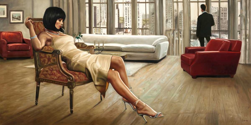 Wall Art Painting id:64968, Name: Lovers Nest, Artist: Benson, Pierre 