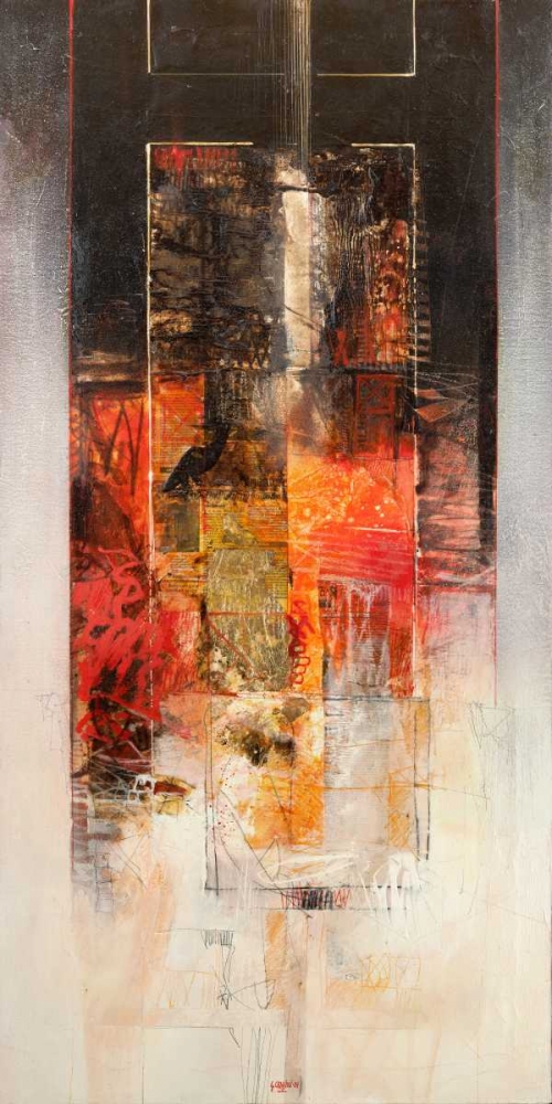 Art Print: Sinfonia in rosso