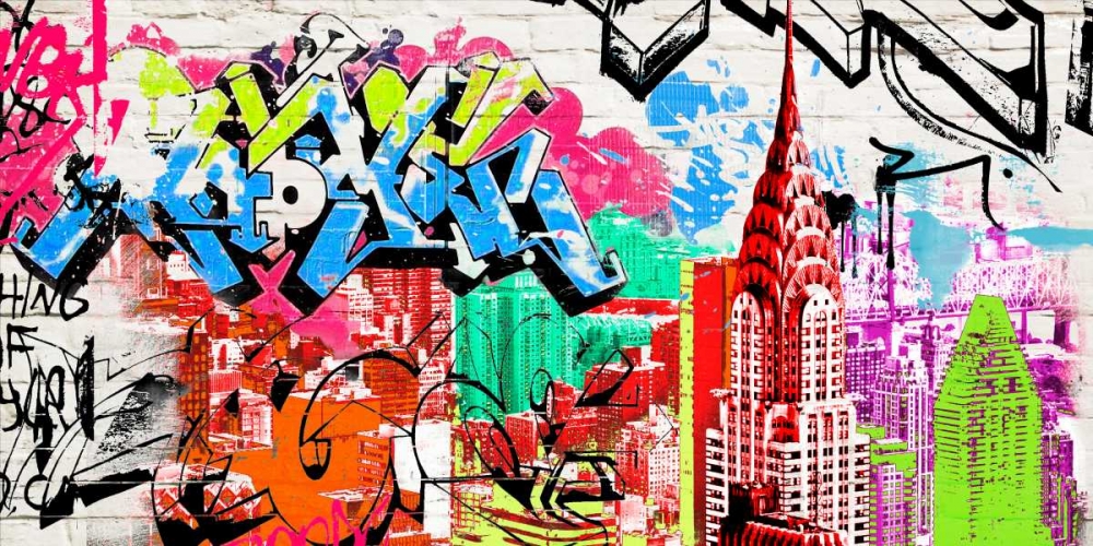Wall art: Pop Manhattan, by Teller, Skip 