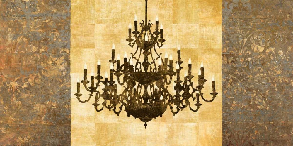 Wall Art Painting id:77577, Name: Chandelier Classique, Artist: Dellal, Remy