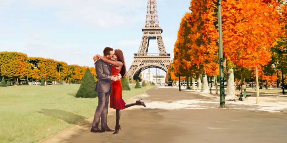 Art Print: Boulevard of Trees (detail)