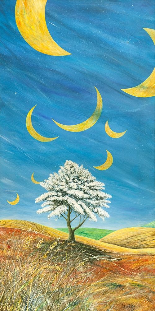 Art Print: Lune cadenti