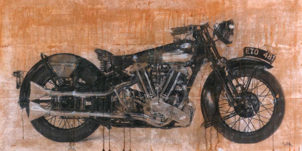 Wall Art Painting id:42917, Name: Brough Superior, Artist: Moschetta, Dario
