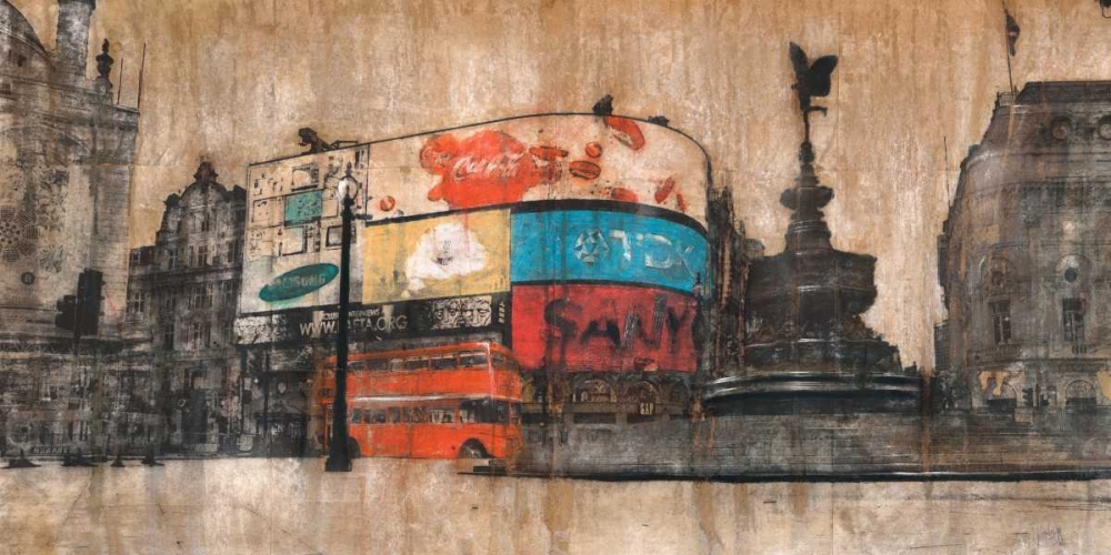 Wall Art Painting id:42932, Name: Piccadilly Circus 1, Artist: Moschetta, Dario