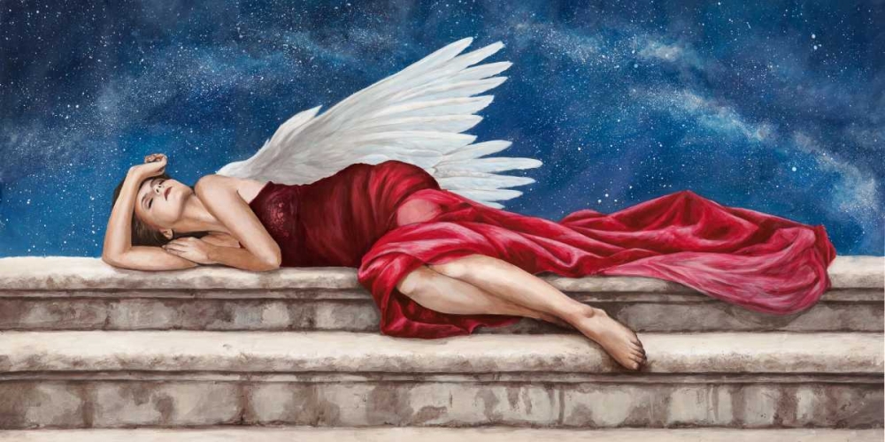 Wall Art Painting id:78180, Name: Under a Starry Night, Artist: Duval, Sonya