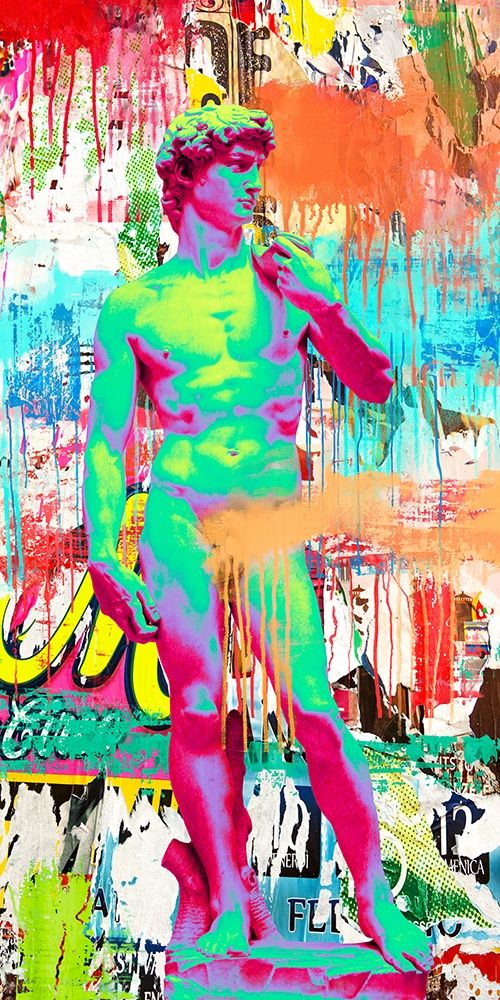 Wall Art Painting id:280956, Name: David 2.0, Artist: Chestier, Eric