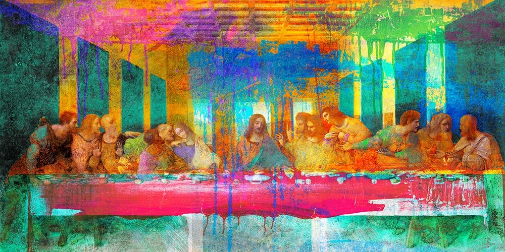 Wall Art Painting id:428982, Name: The Last Supper 2.0, Artist: Chestier, Eric