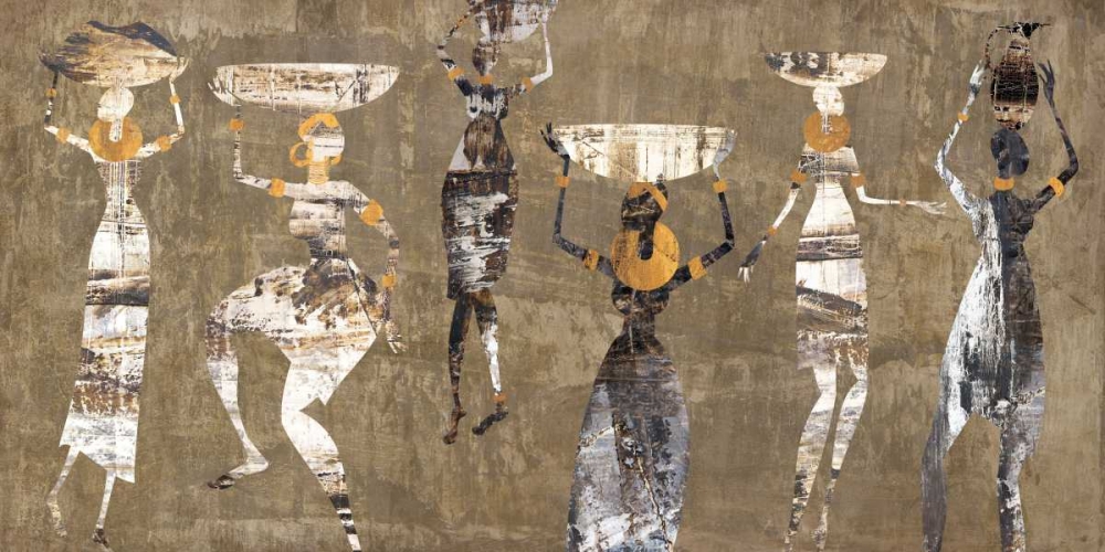 Wall Art Painting id:78174, Name: African Dance, Artist: Fields, Cynthia