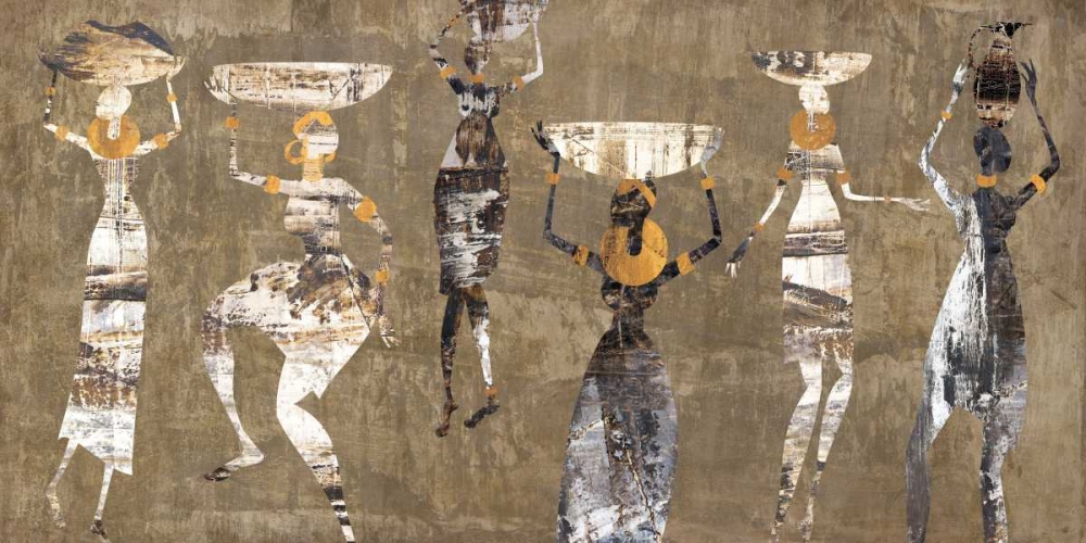 Wall art: African Dance, by Fields, Cynthia
