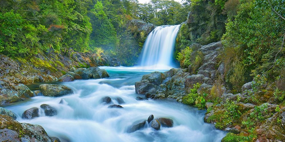 Art Print: Tawhai Falls, New Zealand