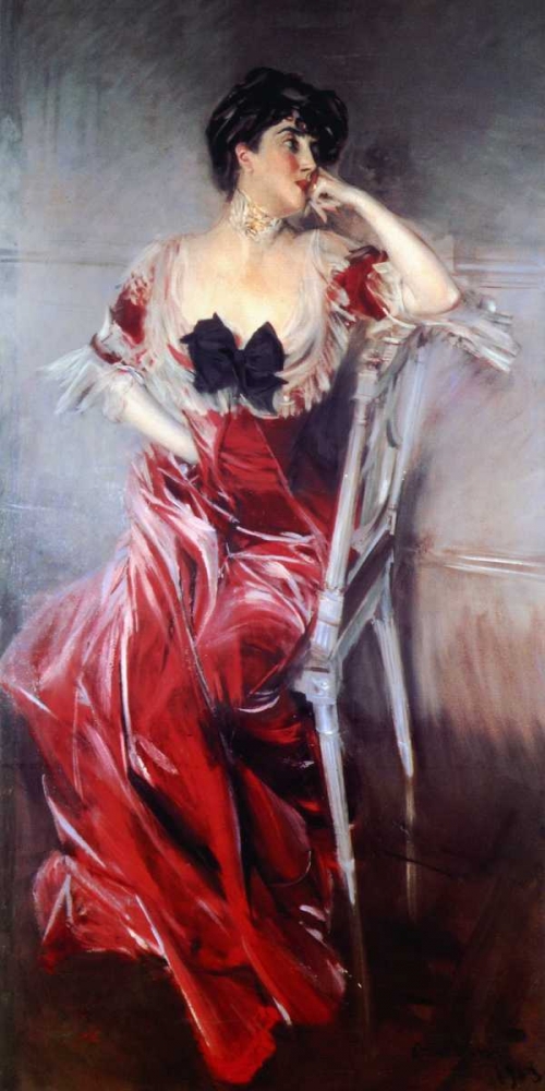 Wall Art Painting id:162757, Name: Miss Bell, Artist: Boldini, Giovanni