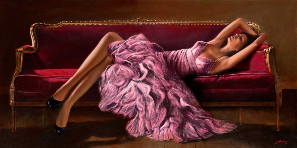 Wall Art Painting id:42890, Name: Jasmine, Artist: Silver, John