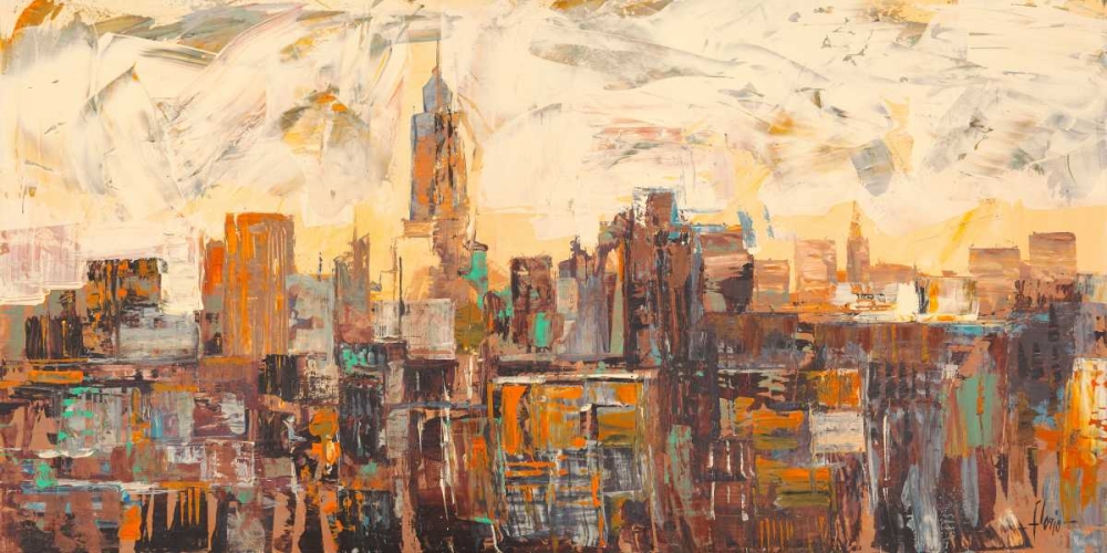 Wall art: Mattino a New York, by Florio, Luigi