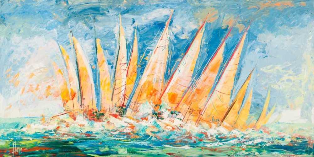 Art Print: Tra le onde