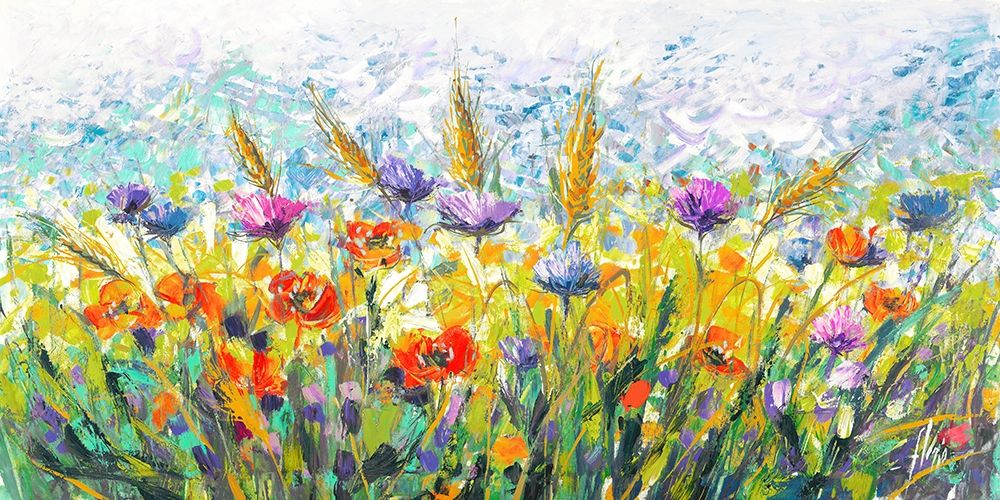 Art Print: Campo in fiore