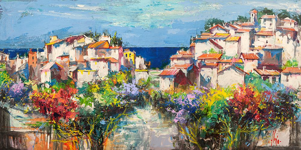 Art Print: Borgo sul mare