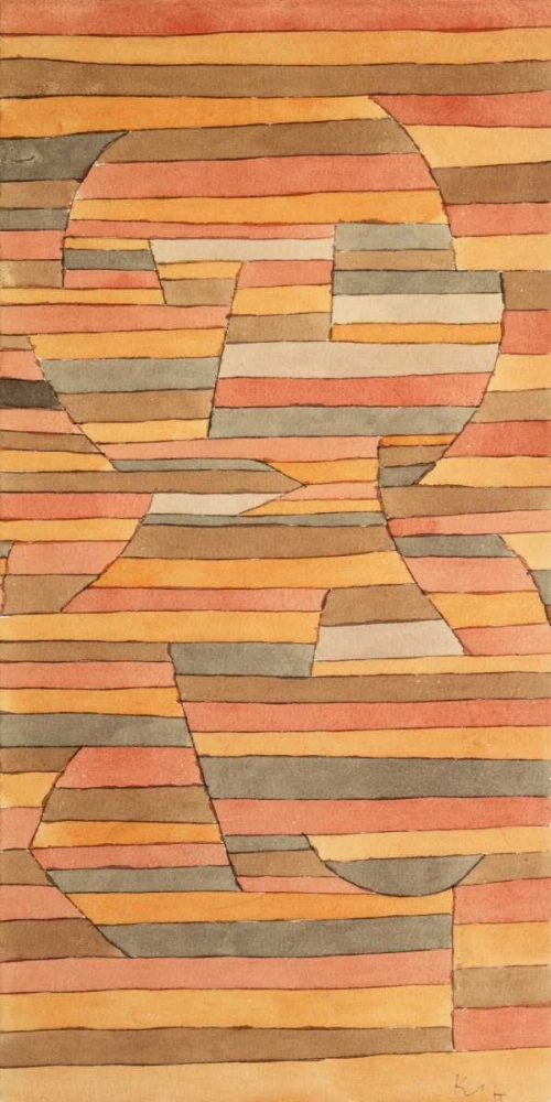 Wall Art Painting id:70071, Name: Solitary, Artist: Klee, Paul