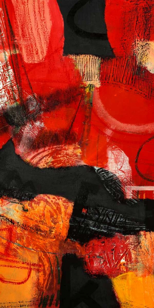 Art Print: Davanti al fuoco II