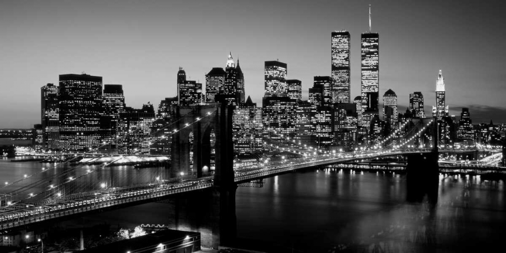 Art Print: Brooklyn Bridge NYC