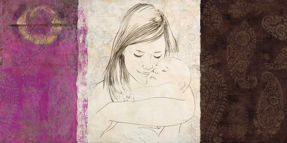 Wall art: Maternite I, by Roux, Simon