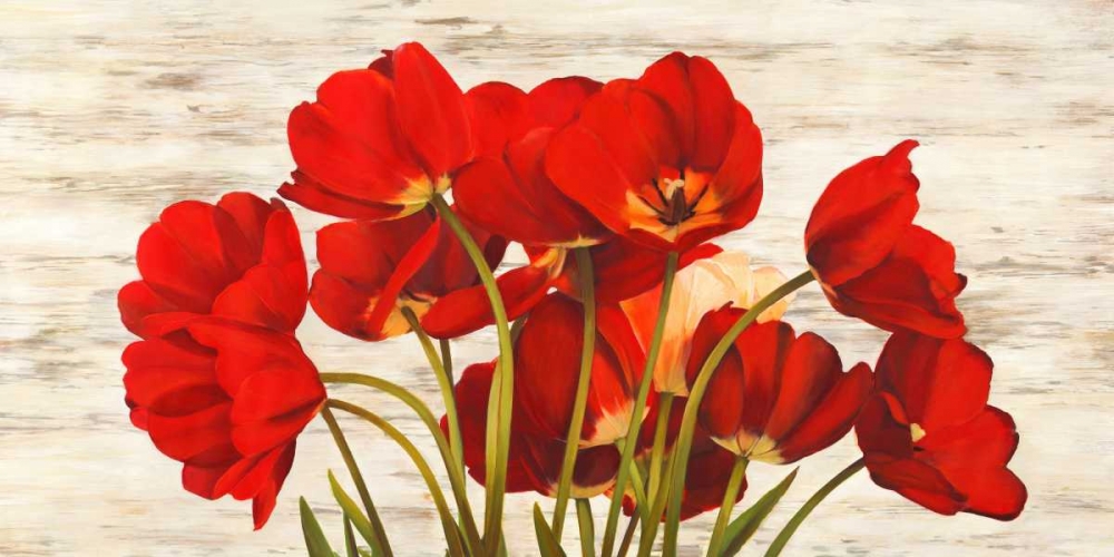 Wall Art Painting id:42842, Name: French Tulips, Artist: Biffi, Serena