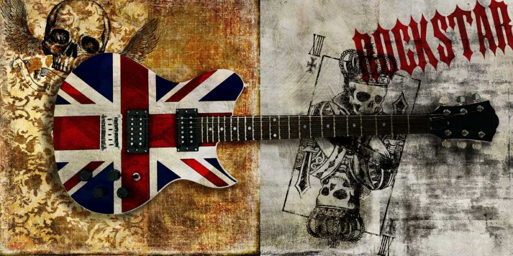 Wall Art Painting id:42920, Name: Rockstar, Artist: Hill, Steven